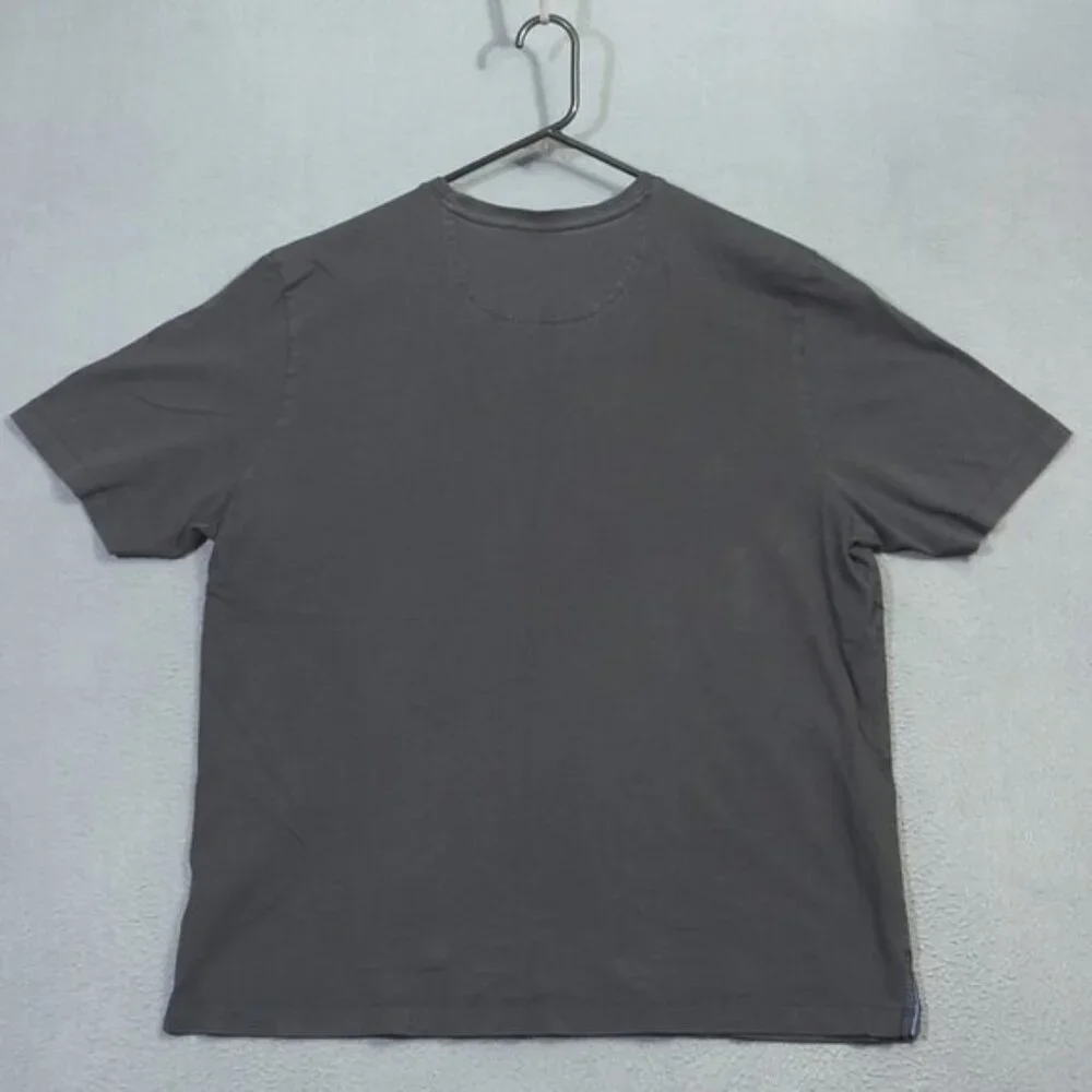 Tommy Bahama T-Shirt Men's L Black Pima Cotton  Short Sleeve Pocket Tee - Picture 7 of 9
